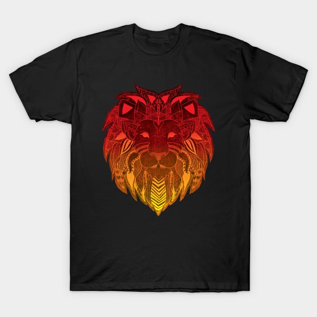 King Lion T-Shirt by Pushloop